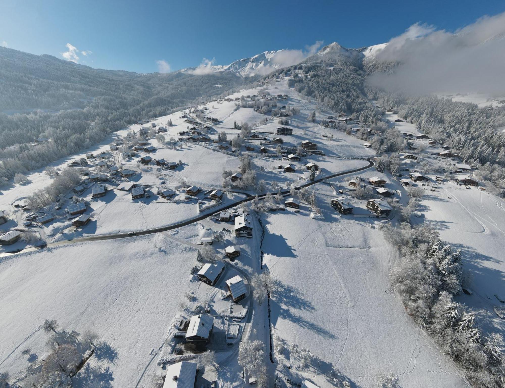 Chalet Neuf La Perle Du Perron Villa Cordon Eksteriør bilde