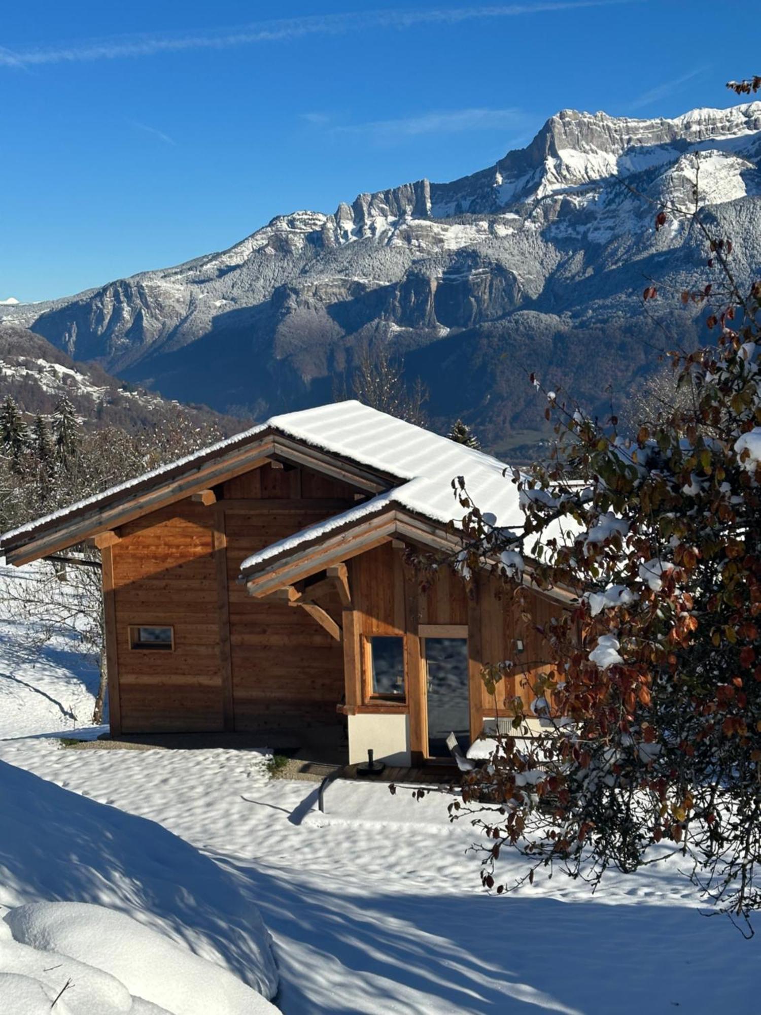 Chalet Neuf La Perle Du Perron Villa Cordon Eksteriør bilde